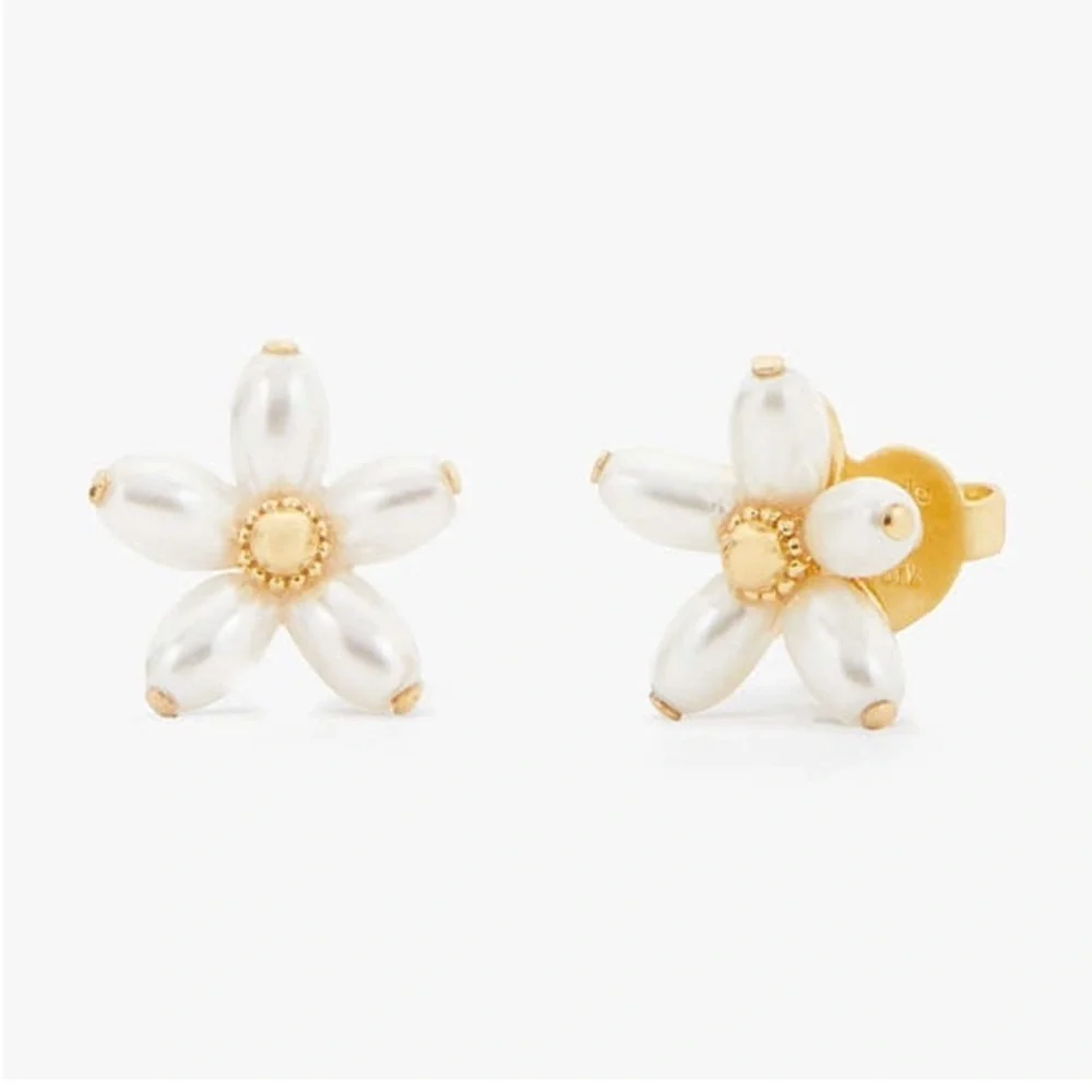 KATE SPADE‎ Fresh Squeeze Flower Stud Earrings NWT
